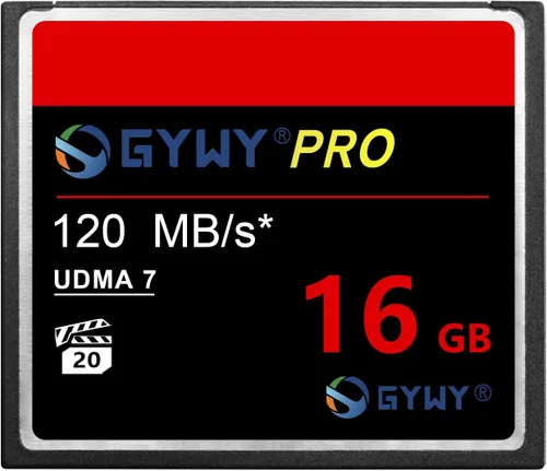 Velocidad UDMA de 16 GB hasta 120 MB/s.for Profesional Fotógrafo Entusiasta Cámara CF Tarjeta