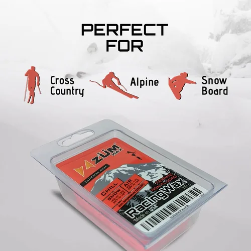 Miniatura 8 de ZUMWax - Cera de cerámica nórdica para esquí, snowboard y esquí, 4.94 oz, temperatura fría, duradera, sin PFAS. Fabricado con cerámica ecológica