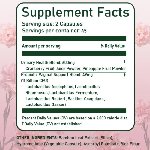 Miniatura 6 de Cápsulas de Equilibrio Femenino y Apoyo Hormonal – Bienestar Vaginal y Urinario, Flora Saludable, Salud Hormonal, Vitalidad Energética – LactoSpore