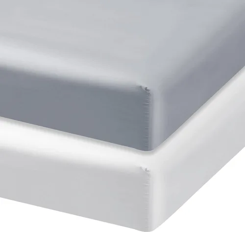 Miniatura 9 de Sábanas de satén para cuna, sábana bajera para colchón de cuna estándar, paquete de 2 sábanas bajeras ultrasuaves para cuna, lavables a máquina