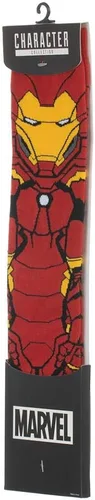 Miniatura 2 de Bioworld Marvel Avengers Iron Man 360 - Calcetines para hombre Rojo