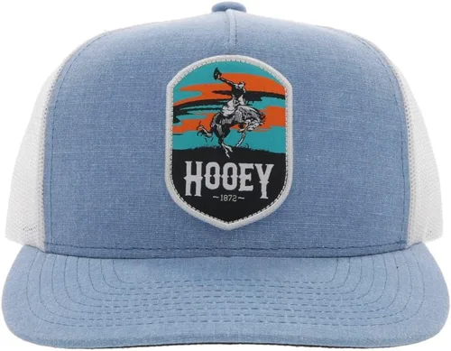 Miniatura 3 de HOOEY Cheyenne - Gorra de malla ajustable con cierre de cremallera