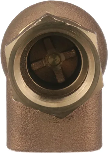 Miniatura 2 de Watts Serie 1500 1-1/2" Válvula Flotante de Bronce de Servicio Pesado, Entrada Roscada Hembra NPT, Montaje en Pared de Tanque, Brida Mecanizada