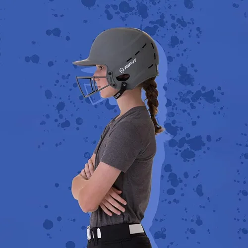 Miniatura 2 de Casco mate sóftbol Rip-It Vision Pro