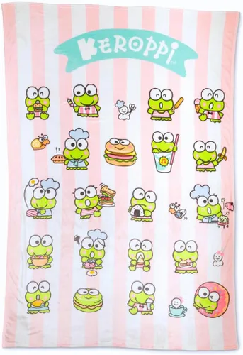 Miniatura 21 de Coleccionables Hello Kitty & Friends Ropa de cama Manta súper suave y acogedora, 62 in x 90 in, (Producto oficialmente licenciado) de Franco Hello