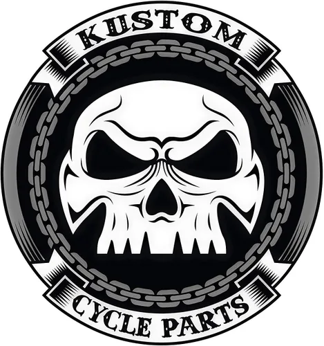 Miniatura 8 de Kustom Cycle Parts Mando a distancia universal para puerta de garaje hecho para adaptarse a los modelos Harley Davidson Touring. Botón de perfil