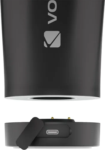 Miniatura 5 de VOLTRX ChillMix Botella agitadora de proteínas aislada de acero inoxidable - Mezclador eléctrico recargable USB C para batidos con proteínas, tazas