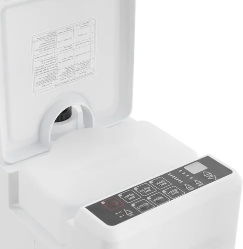 Miniatura 8 de Vaporizador de pelo vertical Nano Salon - Blanco - Vaporizador para el cabello - Reparación del cabello, acondicionamiento profundo - 500W
