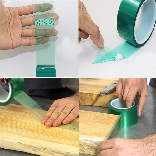 Miniatura 5 de Cinta de resina para resina epoxi, cinta adhesiva térmica de silicona sin rastros para hacer mesas de río, biseles de marco hueco, resina epoxi
