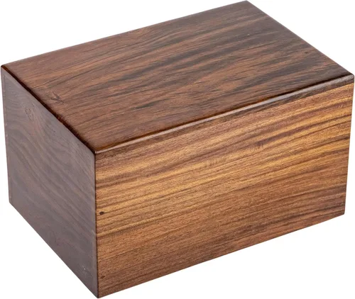 Miniatura 2 de SIC Urnas de recuerdo de madera para cenizas humanas y mascotas, hermosas urnas de cremación del árbol de la vida, con capacidad para 14 libras