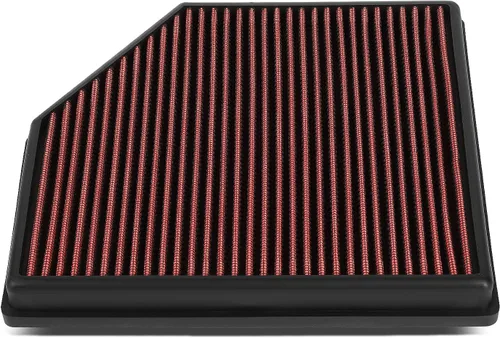 DNA Motoring AFPN-247-RD - Filtro de aire lavable con panel de aire limpio y aceleración, mejora de potencia y aceleración [compatible con Volvo S60