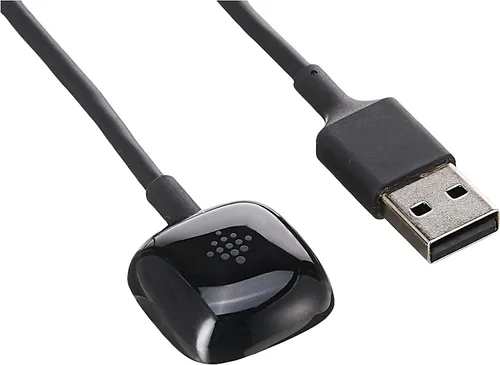 Miniatura 2 de Fitbit Smartwatch - Cable de carga para Sense 2, Sense, Versa 4 y Versa 3, producto oficial, color negro