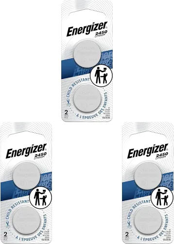 Miniatura 8 de Energizer 2450 - Pilas de botón de litio (2 unidades)
