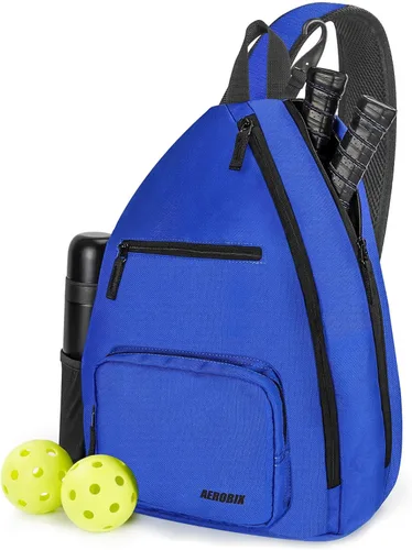 Bolsa de Pickleball AEROBIX para Mujeres y Hombres, Mochila de Pickle Ball - Cremalleras Mejoradas, Gran Capacidad, Bolsillo Acolchado para Pala,