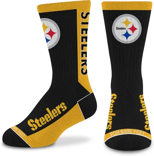 Miniatura 38 de For Bare Feet NFL - Calcetines unisex para niños de la NFL Mvp Crew