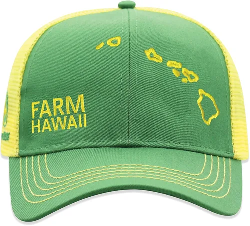 Miniatura 7 de John Deere Gorra de béisbol con logotipo y malla trasera con contraste, para hombre