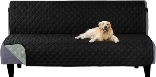 Miniatura 116 de U-NICE HOME Funda de sofá reversible para perros con correas elásticas, resistente al agua, protector de muebles para mascotas, funda de sofá