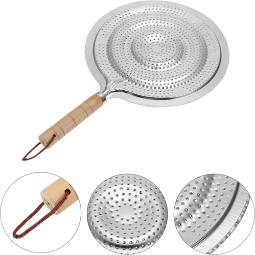 Miniatura 7 de DOITOOL 2PCS cocina difusor de calor reductor llama guardia placa de cocción, acero inoxidable
