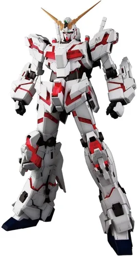 Unicorn Gundam Gundam UC, Bandai Hobby PG Kit de construcción de modelos de plástico codificado por colores a escala 1/60