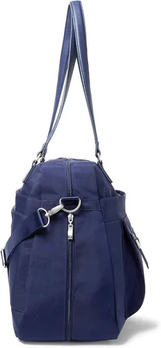 Miniatura 10 de Baggallini Overnight Expandable Laptop Tote with RFID Phone Wristlet Azul marino