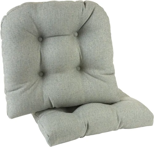 Miniatura 35 de Klear Vu Gripper Overstuffed - Cojines universales antideslizantes para silla de comedor para decoración de cocina o uso de oficina, almohadilla