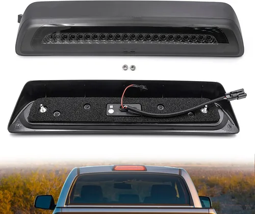 Miniatura 4 de Tercera luz de freno LED de repuesto para camionetas pickup To-yo-ta Tundra XK50 2007-2021, luz estroboscópica LED roja trasera de 3er freno central