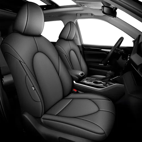 Miniatura 41 de AOMSAZTO Funda de asiento de coche para Mazda 3 2019 2020 2021 2022 2023 2024 2025 2026 – Juego completo de fundas de asiento de piel sintética