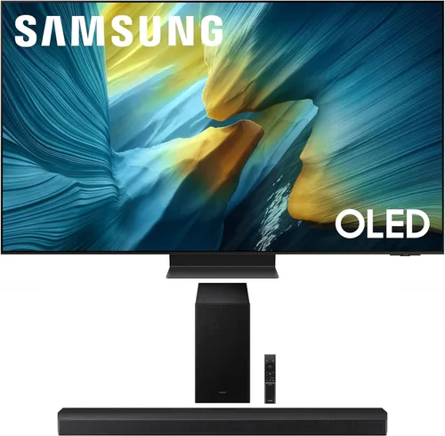 Miniatura 11 de Samsung QN83S95FAEXZA 83 Inch OLED HDR Pro 4K Smart TV with a HW-B630F B-Series Soundbar 3.1 Ch and Subwoofer with Dolby Audio (2025)