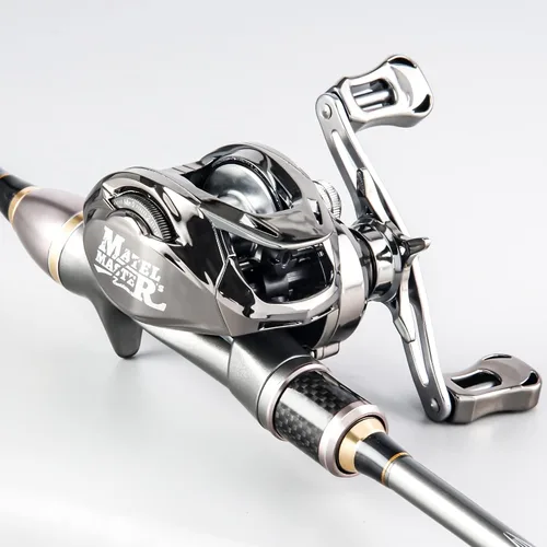 Miniatura 7 de HAUT TON Matel Master Advanced Version Baitcaster reels,6.2:1Gear Ratio,5+1Ball Bearing,Bait clickers,12Lb Drag System Fishing Reels,for