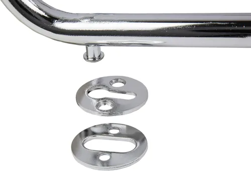Miniatura 4 de Raider 19-610 Deluxe Cromo 5-3/4" Ancho Rueda Calzo para Motocicletas, Ciclomotores, Remolques