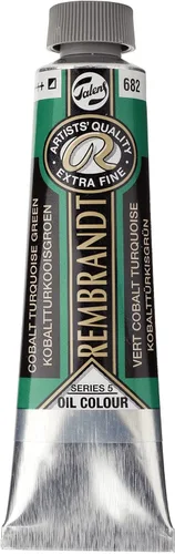 Miniatura 16 de Rembrandt Tubo de pintura al óleo 40 ml azul cobalto claro 513 (01055132)