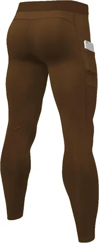 Miniatura 35 de SPVISE Pantalones de compresión para hombre, leggings para deportes, gimnasio, mallas atléticas frescas y secas, capa base para correr, fútbol