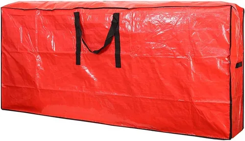 Sattiyrch Bolsa de almacenamiento para árbol de Navidad – Se adapta a árboles desmontados de Navidad de hasta 9 pies con asas reforzadas duraderas y