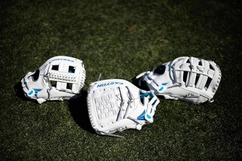 Miniatura 6 de Easton Guante de sóftbol Ghost NX Fastpitch H-Web Blanco/Azul Eléctrico