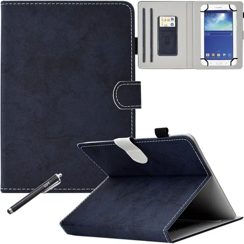 Miniatura 21 de NewShine - Funda universal para tablet de 7.9 a 8.5 pulgadas, funda de piel sintética para iPad mini 1/2/3/4, Galaxy Tab 3/4/Note 8.0, Amazon Kindle