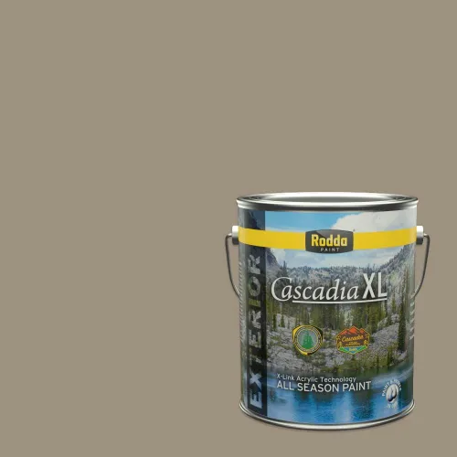 Miniatura 75 de Rodda Paint CASCADIA XL Pintura e imprimación satinada exterior en uno, cuarto de galón, resistencia industrial