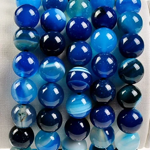 Miniatura 4 de Massive Beads - Pulsera de cuentas de cristales de macramé con poder curativo natural, unisex, ajustable, 516 pulgadas (8 mm)