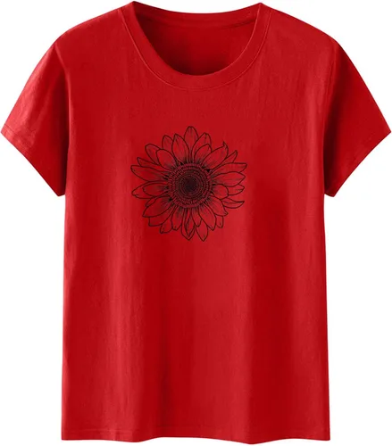 Miniatura 17 de Camiseta con estampado de animales para mujer, camiseta de libélula divertida, linda camiseta de manga corta, blusa de primavera 2023, camisas