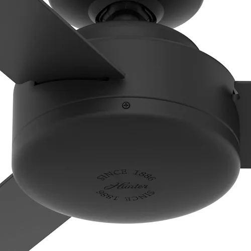 Miniatura 11 de Hunter - Ventilador de techo de 44 pulgadas para interiores sin luz - Ventilador de techo moderno sin luz, 3 aspas, montaje estándar
