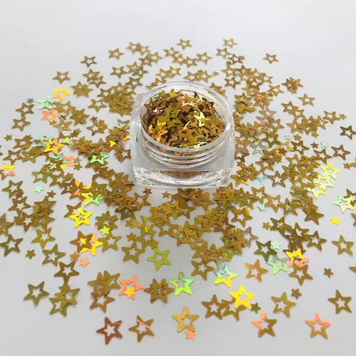 Miniatura 29 de Paquete de 0.35 onzas por paquete, astilla de 0.47 pulgadas con purpurina de huesos grandes, para festivales, rave, maquillaje, rostro, cuerpo