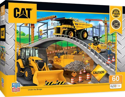 Miniatura 8 de MasterPieces Rompecabezas de 60 piezas para niños, día del gato en la cantera, 14 x 19 pulgadas