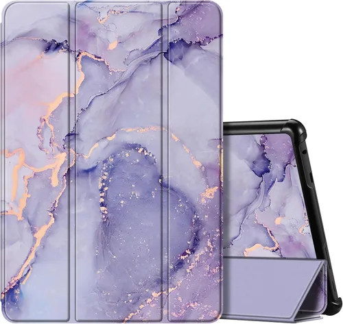 Miniatura 15 de Fintie Funda delgada para tableta Fire HD 10 (13ª generación, versión 2023) – Funda rígida de triple pliegue ligera con función de encendido