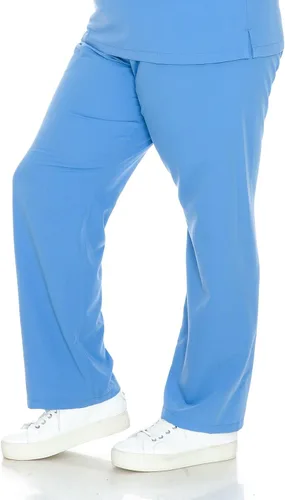 Miniatura 4 de HUMBLE Scrubs Pantalón Cordón Mujeres Pierna Recta Uniforme Médico