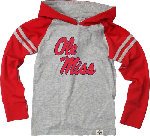 Miniatura 25 de Wes and Willy - Sudadera con capucha de manga larga para niños de universidad con rayas