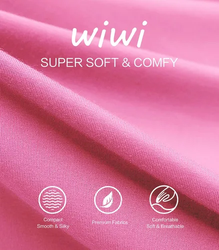 Miniatura 5 de WiWi Bamboo Viscose Pajamas for Women Soft Sleeveless Tank Top with Shorts Pajama Sets Scoop Neck Lace Hem Sleepwear S-4X
