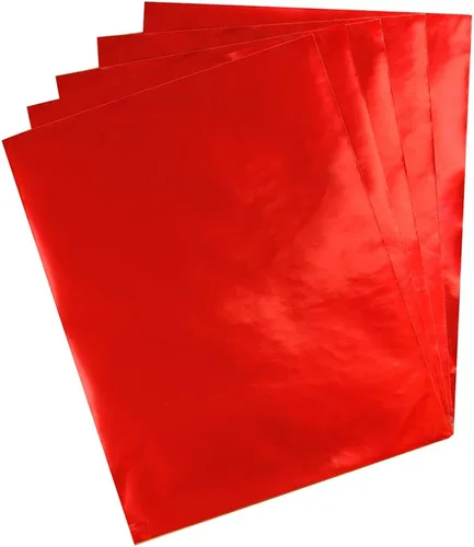 Miniatura 13 de Hygloss Papel de aluminio metálico para artes y manualidades, actividades de aula y artistas, decoración de fiestas o vacaciones, 8.5 x 11 pulgadas