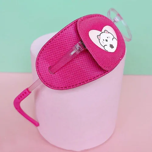 Miniatura 9 de 6 parches para ojos para niños, parche de ojo de gato rosa suave, para oclusión médica, reutilizable, sobre lentes para ojos perezosos, ambliopía