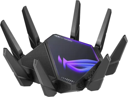 Miniatura 6 de ASUS ROG Rapture GT-AX11000 Pro Enrutador de juegos WiFi 6 extensible de tres bandas, puertos de 10G y 2.5G, ASUS RangeBoost Plus, aceleración