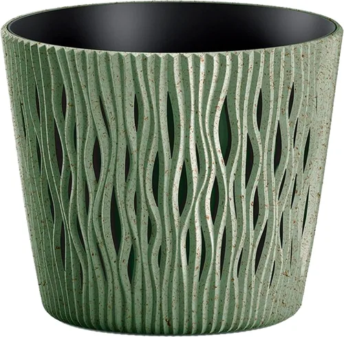 Miniatura 24 de Prosperplast Maceta, Madera, Verde, Muy pequeño