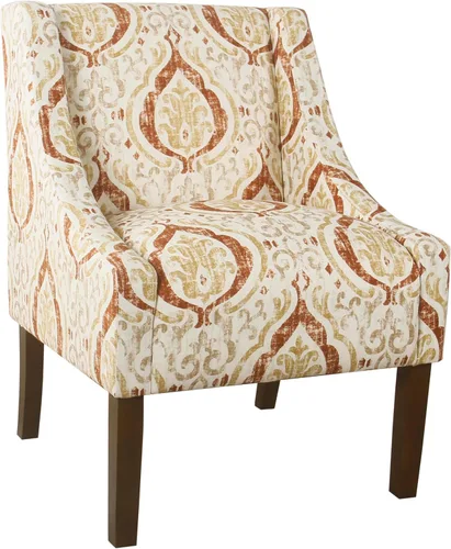 Miniatura 27 de HomePop Swoop - Silla de sala de estar con apoyabrazos, terciopelo gris